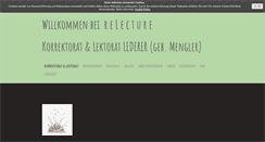 Desktop Screenshot of korrektorat-mengler.de